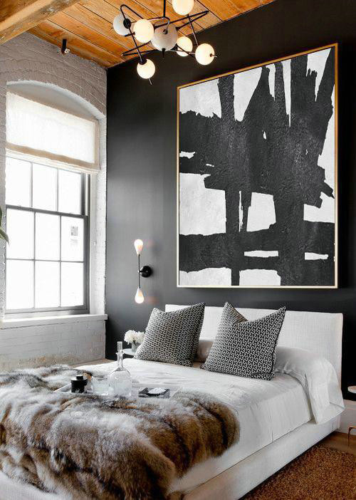 Large Abstract Art Handmade Painting,Oversized Minimal Painting On Canvas - Wall Art Painting